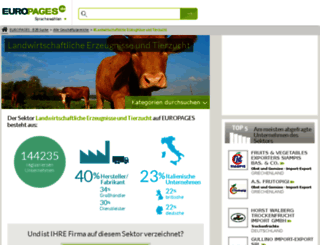 landwirtschaftliche-produkte-tierzucht.europages.de screenshot