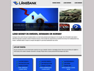 lanebank.com screenshot