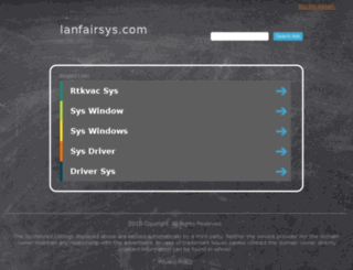 lanfairsys.com screenshot