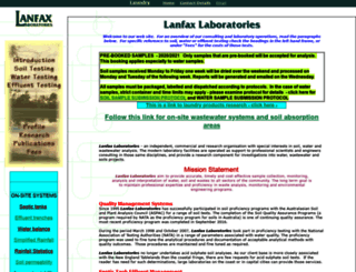 lanfaxlabs.com.au screenshot