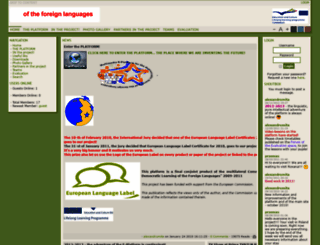 lang-platform.eu screenshot