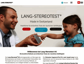 lang-stereotest.com screenshot