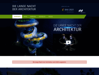 lange-nacht-der-architektur.de screenshot