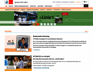 langenscheidt-unterrichtsportal.de screenshot