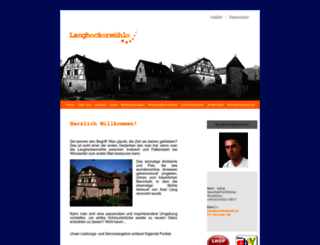 langheckermuehle.de screenshot