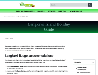 langkawi.com.my screenshot