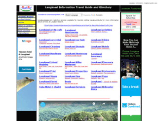 langkawipages.com screenshot