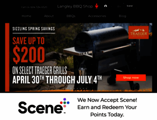 langleybbqshop.com screenshot