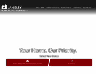 langleyfamilyhousing.com screenshot