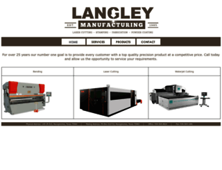 langleymfg.net screenshot