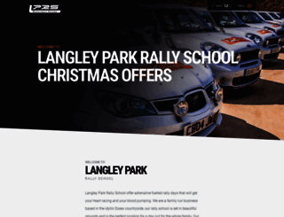 langleyparkrallyschool.co.uk screenshot