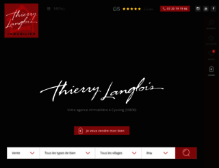 langlois-immobilier.com screenshot