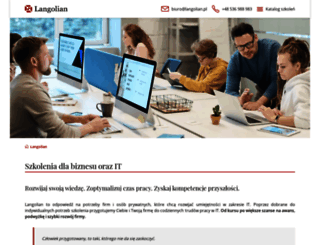 langolian.pl screenshot