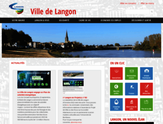 langon33.fr screenshot