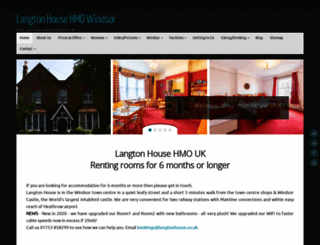 langtonhouse.co.uk screenshot