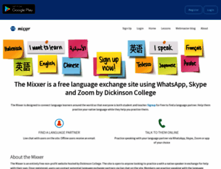 language-exchanges.org screenshot