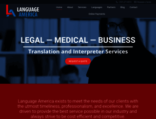 languageamerica.com screenshot