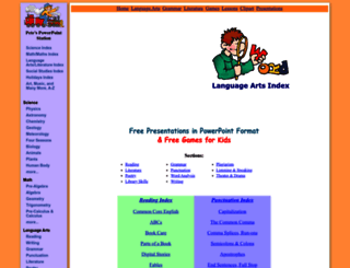 languagearts.pppst.com screenshot