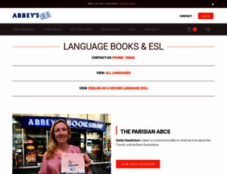languagebooks.com.au screenshot