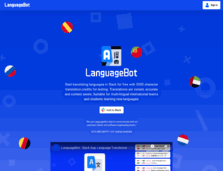 languagebot.io screenshot