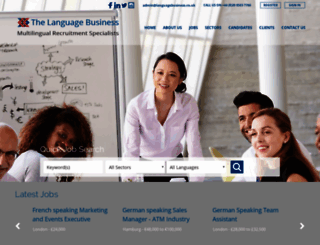 languagebusiness.co.uk screenshot