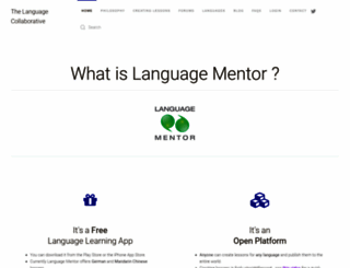 languagecollaborative.com screenshot
