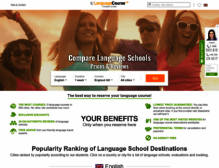 languagecourse.net screenshot