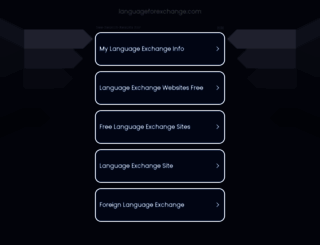 languageforexchange.com screenshot