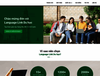 languagelink.edu.vn screenshot