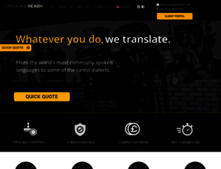 languagereach.com screenshot