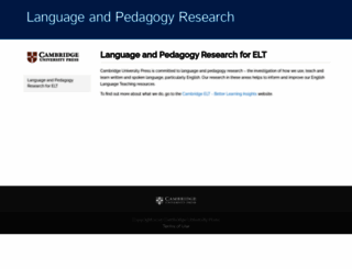 languageresearch.cambridge.org screenshot