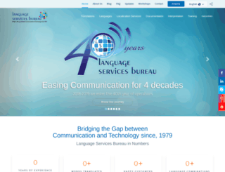 languageservicesbureau.com screenshot