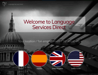 languageservicesdirect.com screenshot