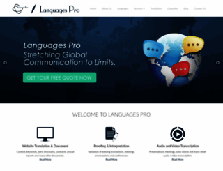 languagespro.com screenshot