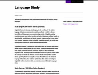 languagestudy.com screenshot