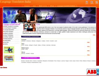 languagetranslatorsindia.com screenshot