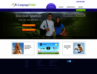 languagetreks.com screenshot