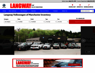langwayvolkswagen.com screenshot