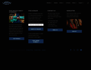 lanikai-ukulelen.de screenshot