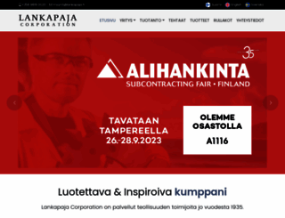 lankapaja.fi screenshot