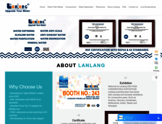 lanlangcorp.com screenshot