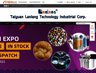 lanlangcorp.en.alibaba.com screenshot