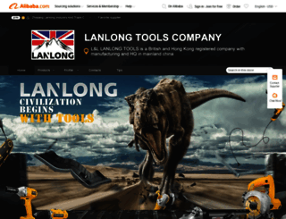 lanlongtools.en.alibaba.com screenshot