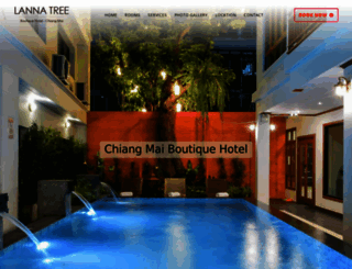 lannatreehotelchiangmai.com screenshot