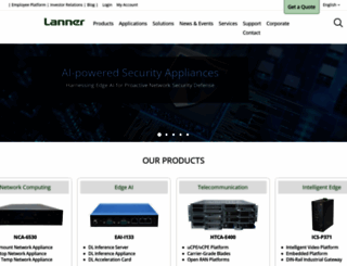 lannerinc.com screenshot