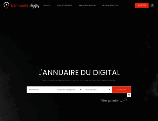 lannuairedigital.fr screenshot