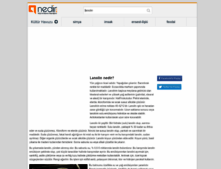 lanolin.nedir.com screenshot