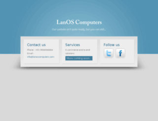 lanoscomputers.com screenshot