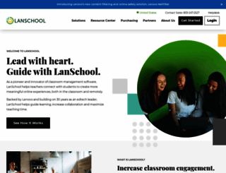 lanschool.com screenshot