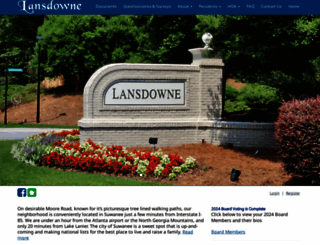 lansdowne-suwanee.com screenshot